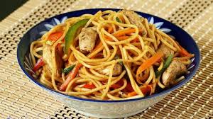 Chicken noodles